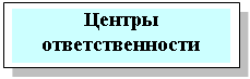 Подпись: Центры ответственности