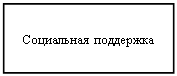 Подпись: Социальная поддержка
