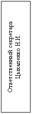 Подпись: Ответственный секретарь
Цыкаленко Н.И.
