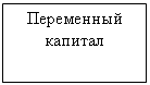 Подпись: Переменный капитал