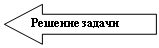 Стрелка влево: Решение задачи