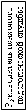 Подпись: Руководитель психолого-педагогической службы