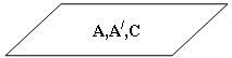 Параллелограмм: A,A/,С