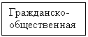 Подпись: Гражданско-
общественная
