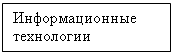 Подпись: Информационные технологии