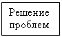 Подпись: Решение проблем