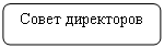 Скругленный прямоугольник: Совет директоров

