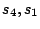 $s_{4},s_{1}$