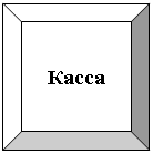 Багетная рамка: Касса
