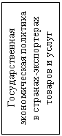 Подпись: Государственная экономическая политика
в странах-экспортерах  товаров и услуг
