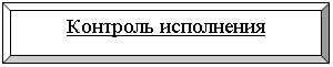 Багетная рамка: Контроль исполнения 

