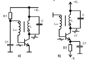 LC-генер на биполярных тр-ах