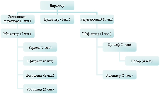 Организационная диаграмма