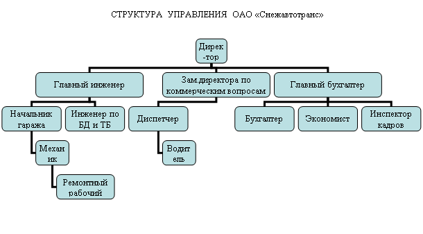 Организационная диаграмма