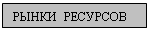Подпись: РЫНКИ РЕСУРСОВ
