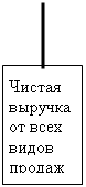 Подпись: Чистая выручка от всех видов продаж