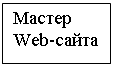 Подпись: Мастер Web-сайта