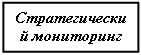 Подпись: Стратегический мониторинг