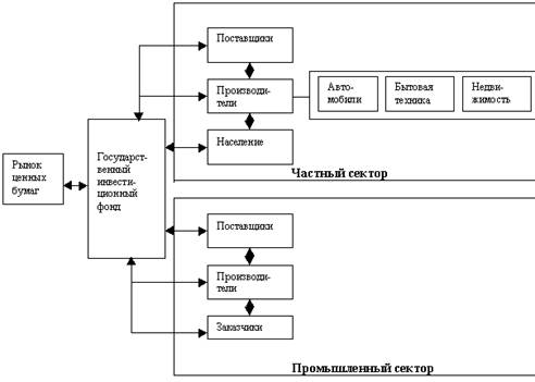 Государственные инвестиции в частный и государственный сектор экономики РФ 