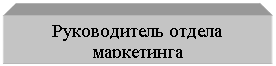 Подпись: Руководитель отдела маркетинга