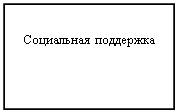 Подпись: Социальная поддержка
