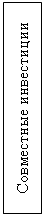 Подпись: Совместные инвестиции