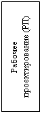 Подпись: Рабочее 
проектирование (РП)
