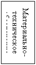 Подпись: Материально-техническое обеспечение