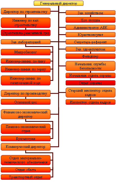 Организационная диаграмма