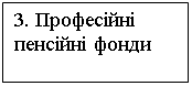 Подпись: 3. Професійні пенсійні фонди