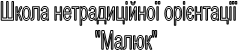 Школа нетрадиційної орієнтації   "Малюк"