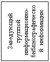 Подпись: Заведующий группой информационно-библиографической  информации