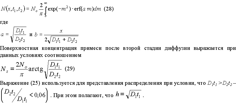 Распределение примесей в кремнии