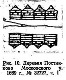 Графические материалы как источник по истории архитектуры помещичьей и крестьянской усадеб в России XVII в.