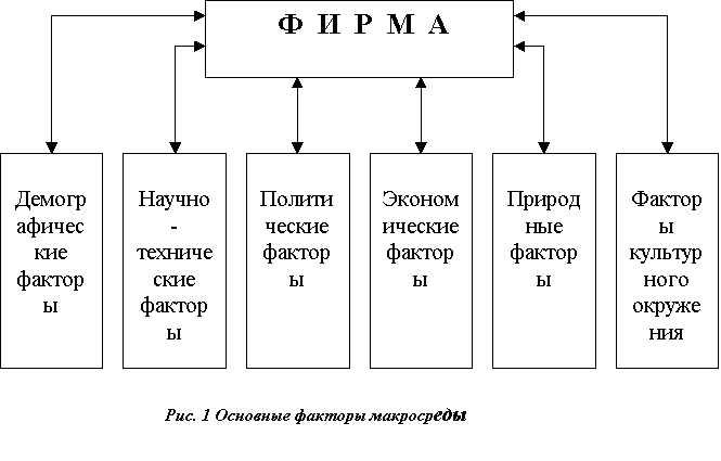 Внешняя среда маркетинга