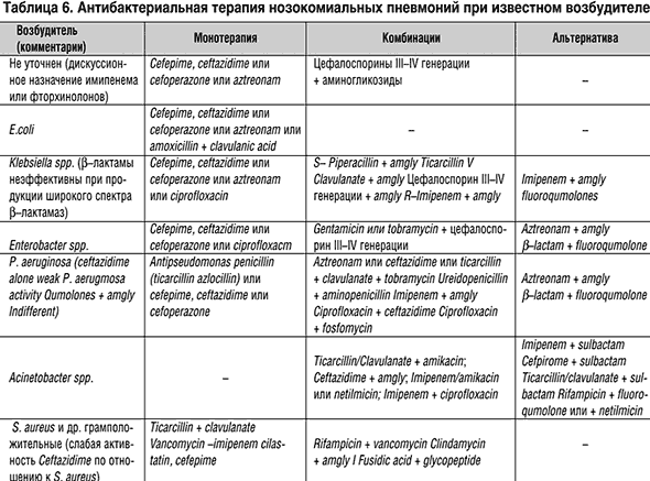 Грамотрицательные пневмонии