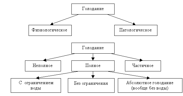 Патофизиология голода