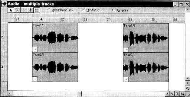 Сведение midi и wave композиций в cakewalk pro audio 6.0