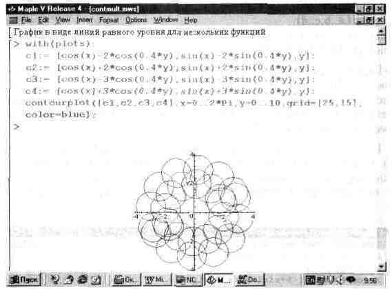 Графика в системе Maple V