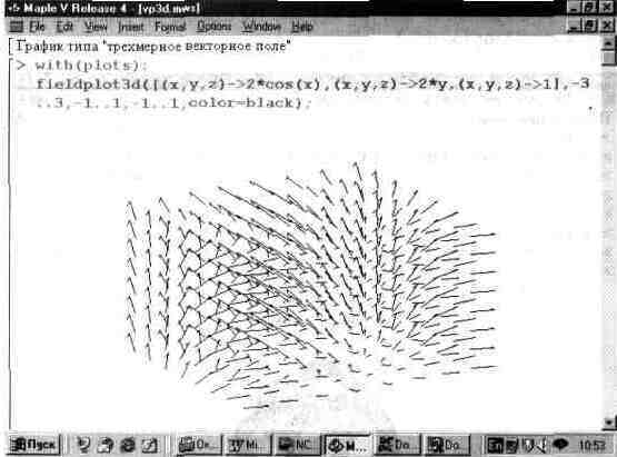 Графика в системе Maple V