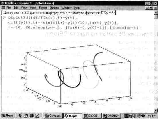 Графика в системе Maple V