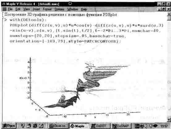 Графика в системе Maple V