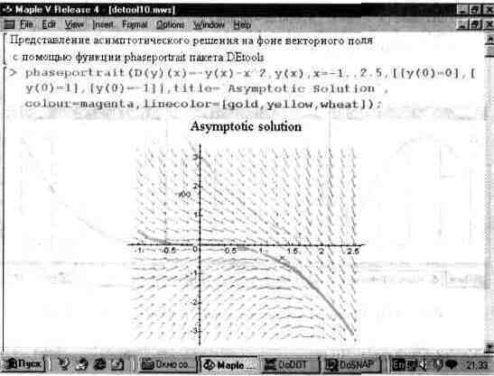 Графика в системе Maple V