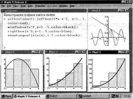 Графика в системе Maple V