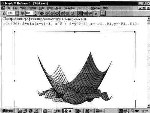 Графика в системе Maple V