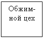 Подпись: Обжим-ной цех