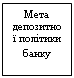 Подпись: Мета депозитної політики банку