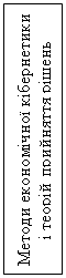 Подпись: Методи економічної кібернетики і теорій прийняття рішень