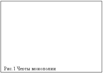 Подпись: 																																																			


Рис.1 Черты монополии		
