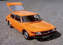 Очень практичный Saab 99 Combi Coupe появился на свет в 1973 году.